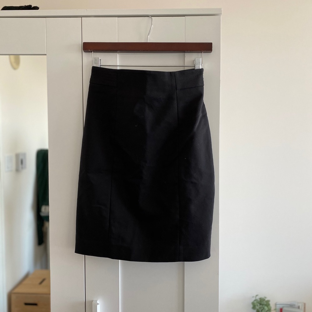 Jupe noire cintrée H&M